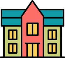 Mansion Vector Icon