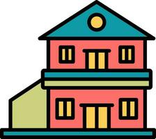 Mansion Vector Icon