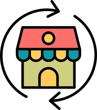 refinanciación vector icono