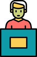 Interview Vector Icon