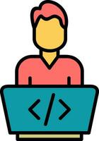 Programmer Vector Icon