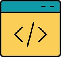 Coding Vector Icon