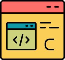 Computer Languages Vector Icon