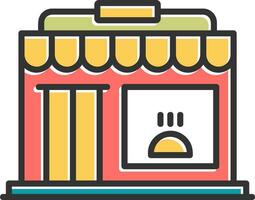 Supermarket Vector Icon