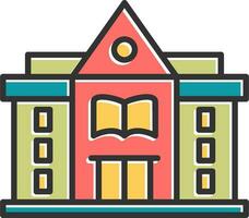 Library Vector Icon