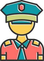 Policeman Vector Icon