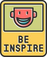 Be Inspired Vector Icon