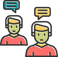 Conversation Vector Icon