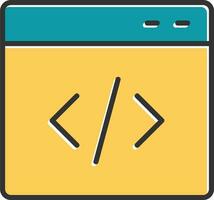 Coding Vector Icon