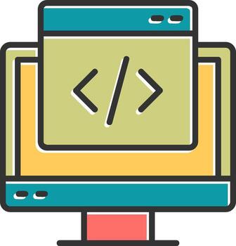 Monitor Vector Icon
