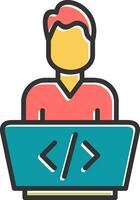 Programmer Vector Icon