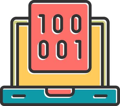 icono de vector de lenguaje de programación