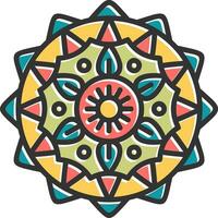 Mandala Vector Icon