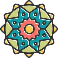 Mandala Vector Icon