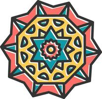 Mandala Vector Icon