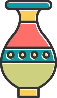 Vase Vector Icon