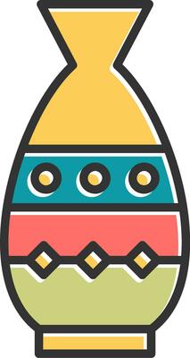 Vase Vector Icon