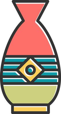 Vase Vector Icon