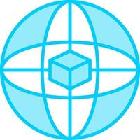 Global Network Vector Icon