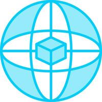 Global Network Vector Icon