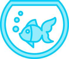 fish bowl Vector Icon