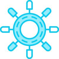 Rudder Vector Icon