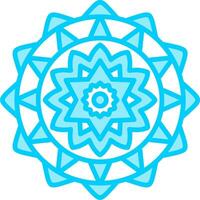 icono de vector de mandala