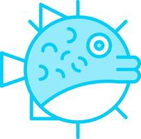 Puffer Fish Vector Icon