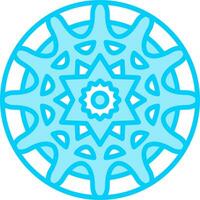 icono de vector de mandala