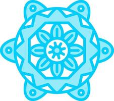 icono de vector de mandala