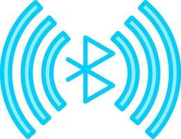 icono de vector de bluetooth