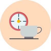 icono de vector de descanso para tomar café