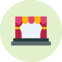 Stage Vector Icon
