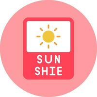 Sunshine Vector Icon