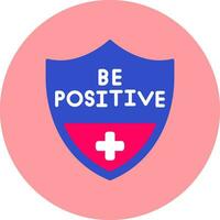 Be Positive Vector Icon