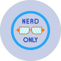 Nerd Only Vector Icon