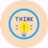 Think Vector Icon