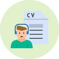 Resume Vector Icon