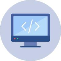 Web Coding Vector Icon