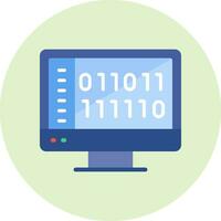 Binary Vector Icon