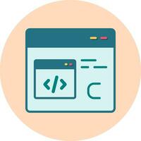 Computer Languages Vector Icon