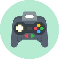 icono de vector de controlador de juego