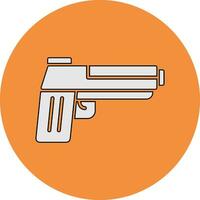 icono de vector de pistola