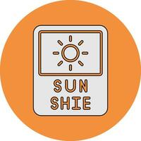 Sunshine Vector Icon
