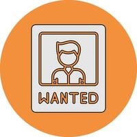 Wanted Vector Icon