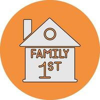 Family First Vector Icon