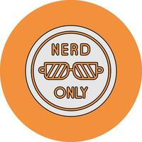 Nerd Only Vector Icon