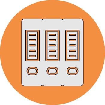 icono de vector de carpeta