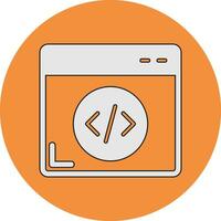 Web Programming Vector Icon