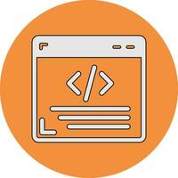Web Programming Vector Icon